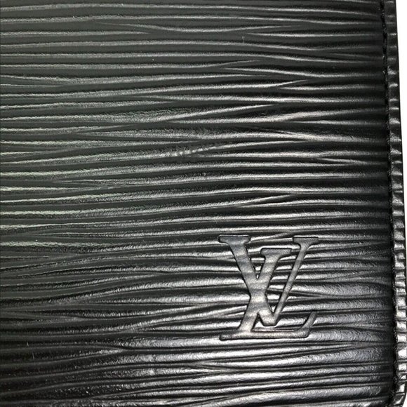 LOUIS VUITTON Epi AgendaMM cover case Notebook cover Epi Leather Black - Picture 10 of 13